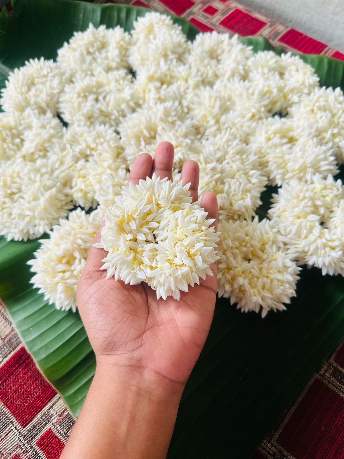ONAM BLOOM - ARTIFICIAL JASMINE HAIR GARLAND